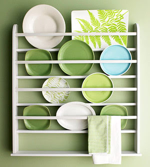 wooden plate rack ikea